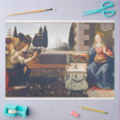 Aankondiging Leonardo da Vinci, 1472-1473 Tissuepapier (Craft)