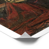 Aankondiging, Leonardo da Vinci, 1473 Poster (Hoek)