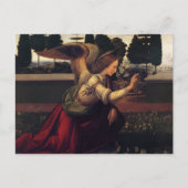 Aankondiging Leonardo Da Vinci - Angel Briefkaart (Voorkant)