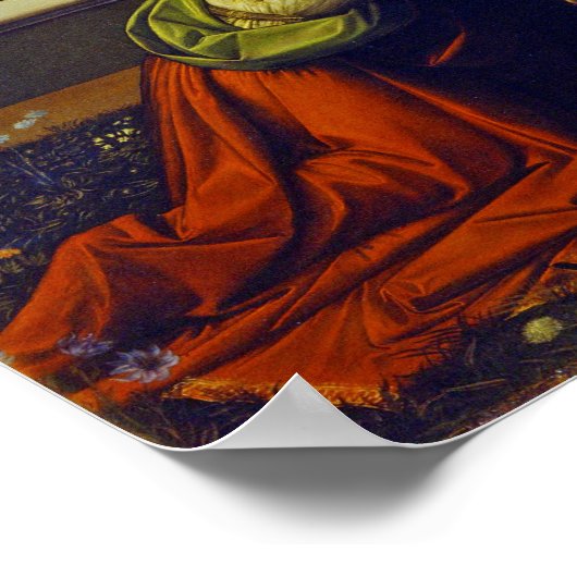 Aankondiging Leonardo da Vinci Poster (Hoek)