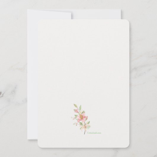 Aankondiging Lijst zomergales (Achterkant)