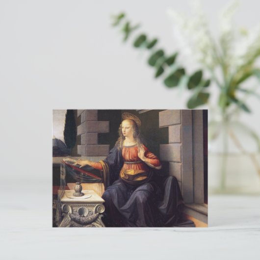 Aankondiging - Maagd Briefkaart (Staand voorkant)