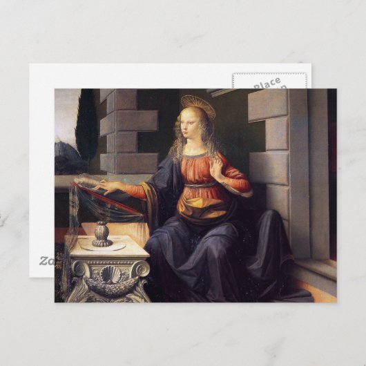 Aankondiging - Maagd Briefkaart (Voorkant / Achterkant)