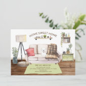 Aankondiging Maltese hond gaat verhuizen (Staand voorkant)