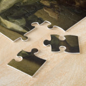 Aankondiging Maria en Aartsengel Gabriel Fine Art Legpuzzel (Zijkant)