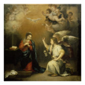 Aankondiging Maria en Aartsengel Gabriel Fine Art Perfect Poster (Voorkant)