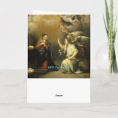 Aankondiging Maria en Aartsengel Gabriël Kunst  (Achterkant)