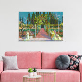 aankondiging | Maurice Denis | Canvas Afdruk (Insitu (Woonkamer))