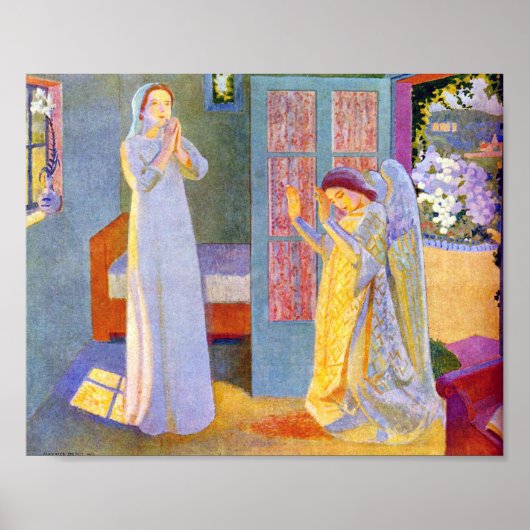 Aankondiging Maurice Denis Poster (Voorkant)