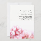 Aankondiging Memorial Service (Achterkant)