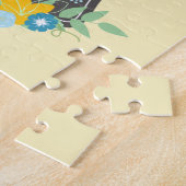 Aankondiging met babyfoto legpuzzel (Zijkant)