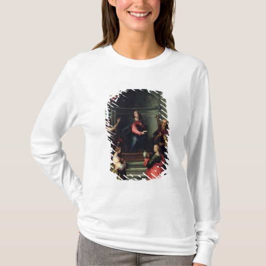 Aankondiging met heiligen, 1515 t-shirt (Voorkant)