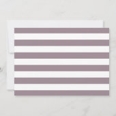 Aankondiging Metro Stripe Birth | Berry (Achterkant)