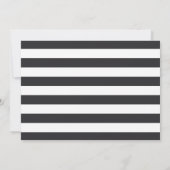 Aankondiging Metro Stripe Birth | Koolstof (Achterkant)