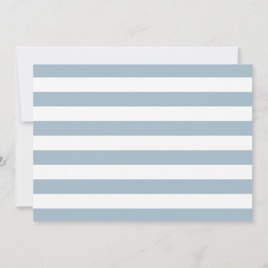 Aankondiging Metro Stripe Birth | Sky (Achterkant)