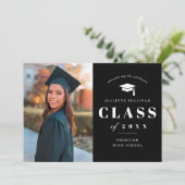 Aankondiging minimale Afstuderen foto's (Staand voorkant)