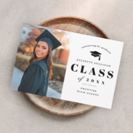 Aankondiging minimale Afstuderen foto's