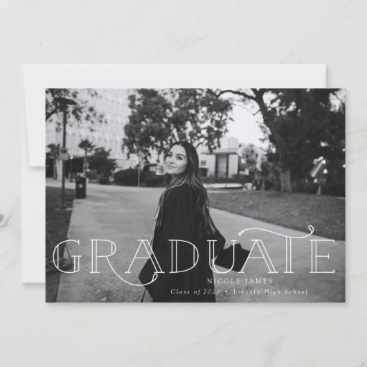 Aankondiging modern Afstuderen (Voorkant)