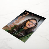 Aankondiging modern Afstuderen Folie (Gedraaid)