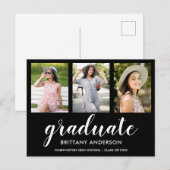 Aankondiging modern Afstuderen foto 3 (Voorkant / Achterkant)