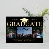 Aankondiging modern Afstuderen foto 3 (Staand Voorkant)