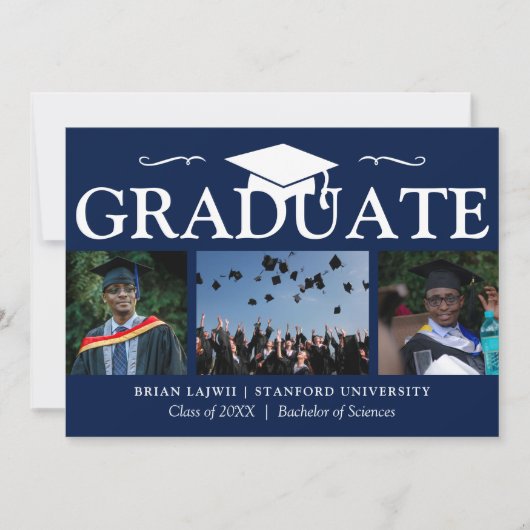 Aankondiging modern Afstuderen foto 3 (Voorkant)