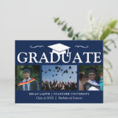 Aankondiging modern Afstuderen foto 3 (Staand voorkant)