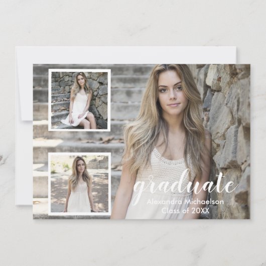 Aankondiging modern Afstuderen foto 3 (Voorkant)