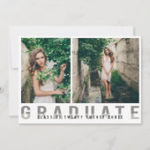 Aankondiging modern Afstuderen foto's (Voorkant)