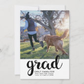 Aankondiging modern Afstuderen foto's (Voorkant)