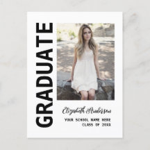 Aankondiging modern Afstuderen foto's