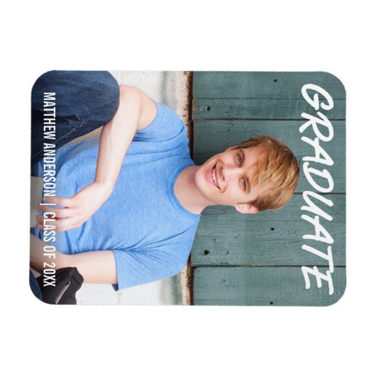 Aankondiging modern Afstuderen WT Magneet (Horizontaal)