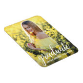 Aankondiging modern fotoAfstuderen W Magneet (Rechterzijde)