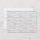 Aankondiging modern handgeschakeld mini-Afstuderen (Achterkant)