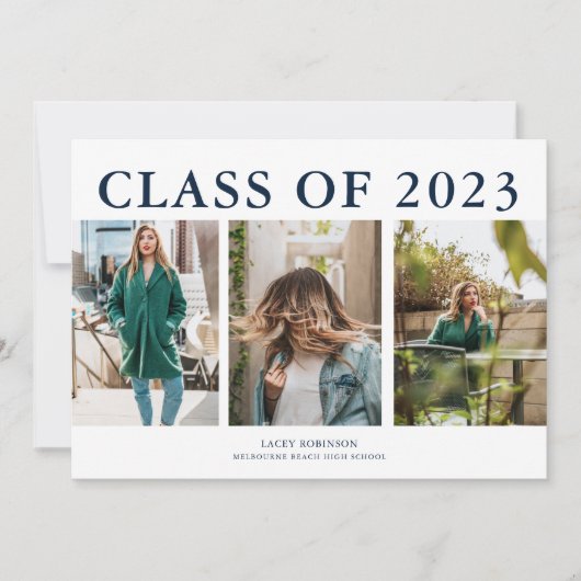 Aankondiging Modern Photo Collage Afstuderen 2022 (Voorkant)