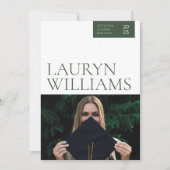 Aankondiging modern professioneel Afstuderen (Voorkant)