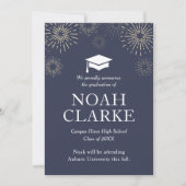 Aankondiging modern vuurwerk Afstuderen (Voorkant)