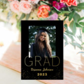 Aankondiging moderne Afstuderen Gold Foil