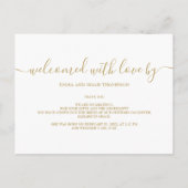 Aankondiging moderne Baby foto geboorte Briefkaart (Achterkant)