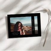 Aankondiging moderne geometrische foto-Afstuderen