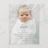 Aankondiging moderne kalligrafie (Voorkant)