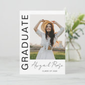 Aankondiging moderne verticale 2023-fotokaart (Staand voorkant)