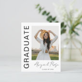 Aankondiging moderne verticale 2023-fotokaart (Staand voorkant)