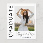 Aankondiging moderne verticale 2023-fotokaart (Voorkant)