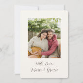 Aankondiging najaar Baby Foto Pumpkin (Achterkant)