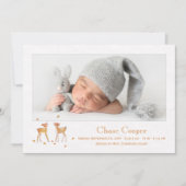 Aankondiging najaar foto geboorte (Voorkant)