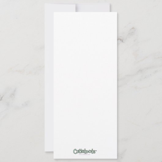 Aankondiging najaar geboorte (Achterkant)