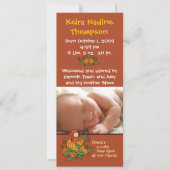 Aankondiging najaar geboorte (Voorkant)