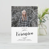 Aankondiging natuur Licht Afstuderen (Staand voorkant)