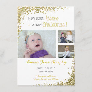 Aankondiging New Born Kisses Baby